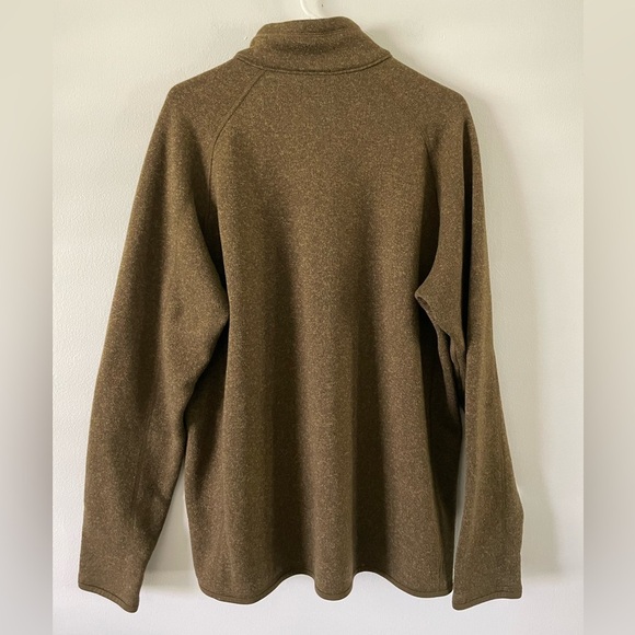 Patagonia Men’s Better Sweater 1/4 Zip Fleece Jacket Dark Walnut Size XL - Picture 7 of 7